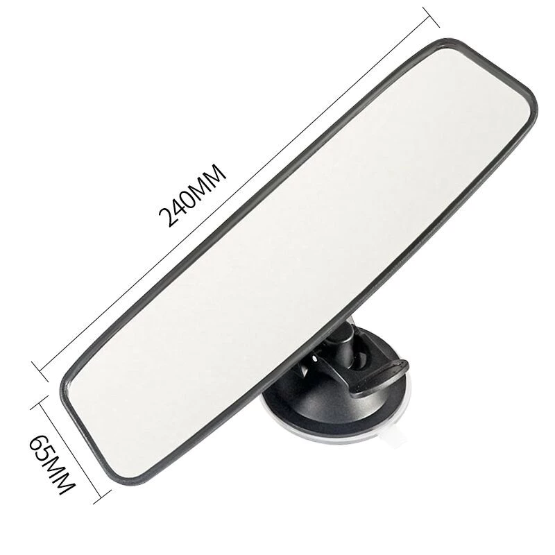 Rear View Mirror Suction Rear View Mirror Wide Angle Interior Anti ...
