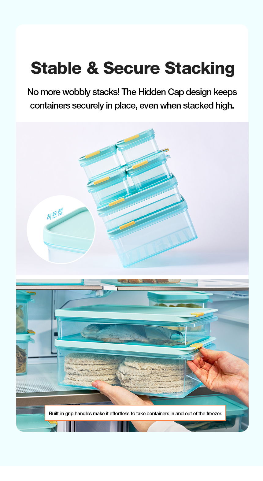 LocknLock Set of 6 Freezer Fit | Freezer Container | Shopee Philippines