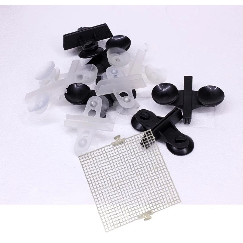 2Pair Plastic Divider Clips For Aquarium Fish Tank Separators With ...