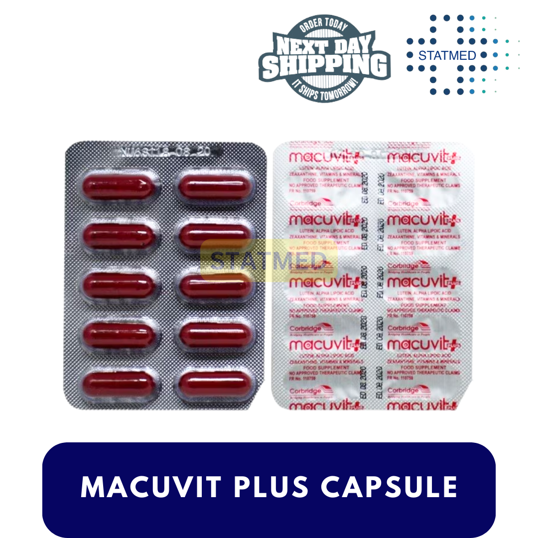 Macuvit Plus Capsule Food Supplement l 10 & 30 Caps | Shopee Philippines
