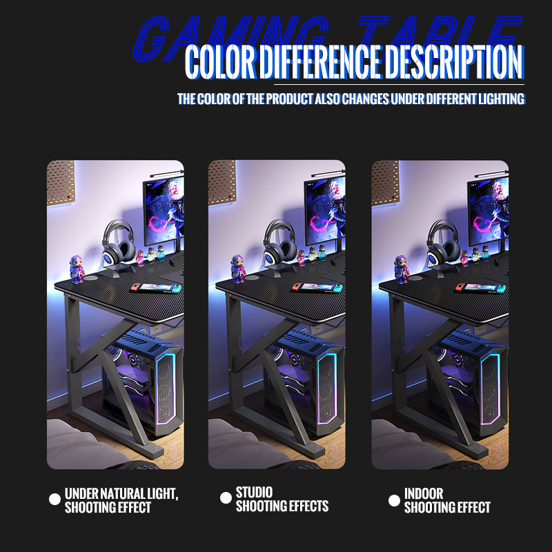 Gaming Table Computer Table Office Table Modern Carbon Fiber Texture ...