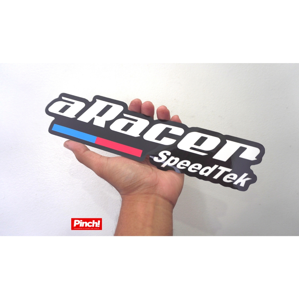 Pinch Motorcycle Sticker - aRacer 28x7.6cm (11.2 inch) | Shopee Philippines