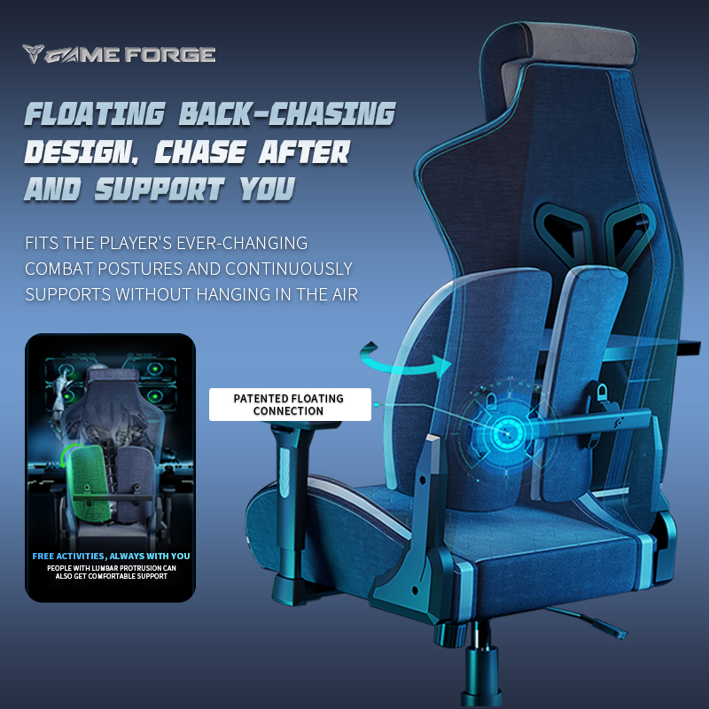 GAMEFORGE Commander Throne Gaming Chair ergonomic chair | Shopee ...