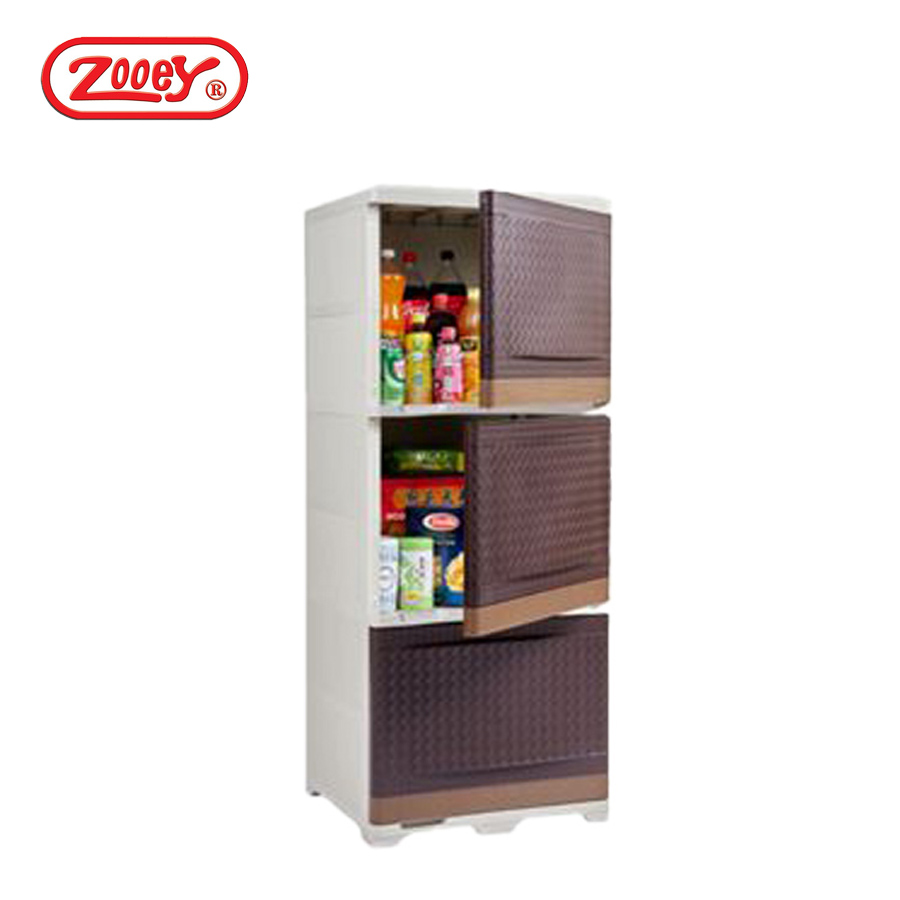 Zooey Starbox Rattan Trio Cabinet For Clothes Cabinet Organizer Clothes ...