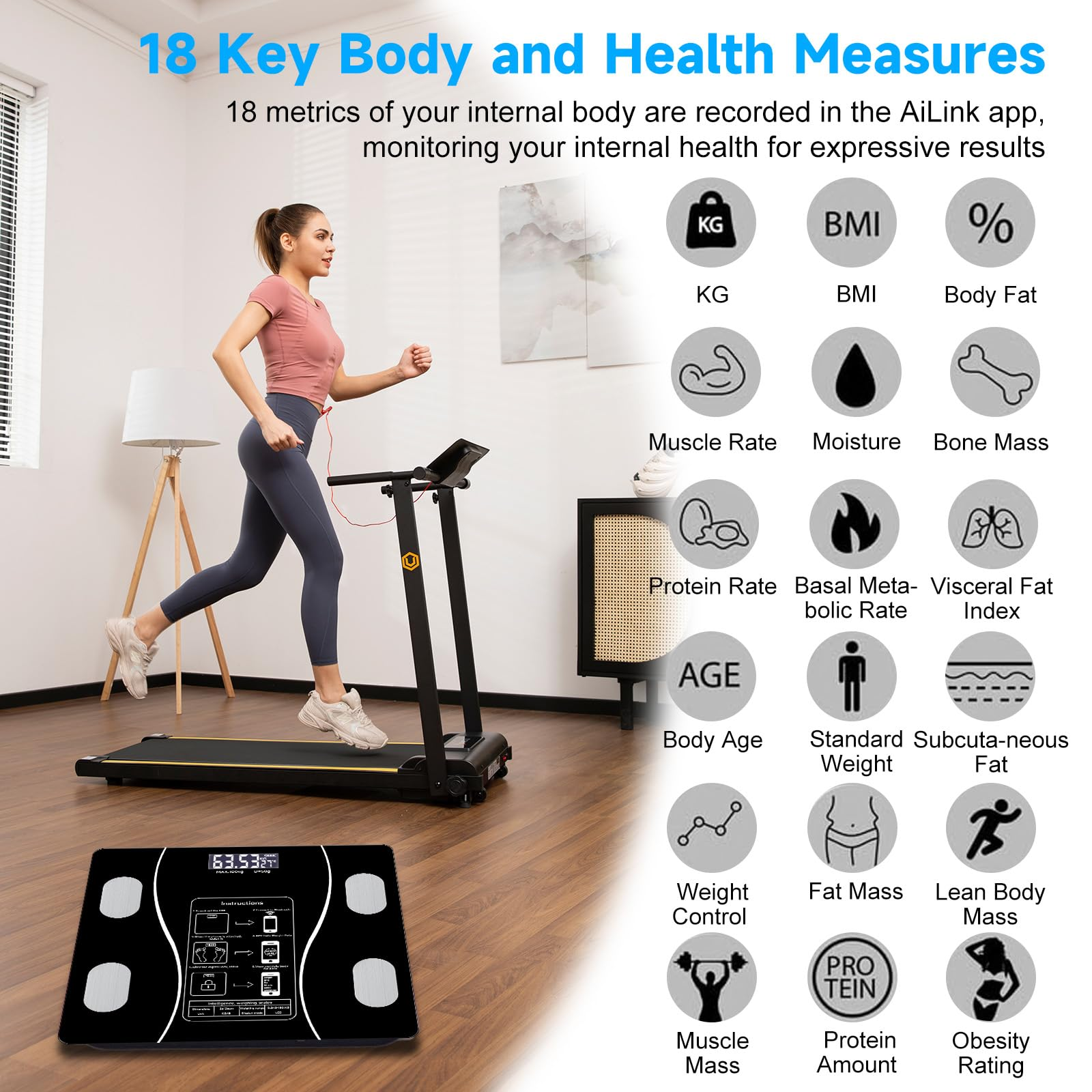 Keycool Upgrade Weighing Scale Digital LED Display Weight Scale For ...
