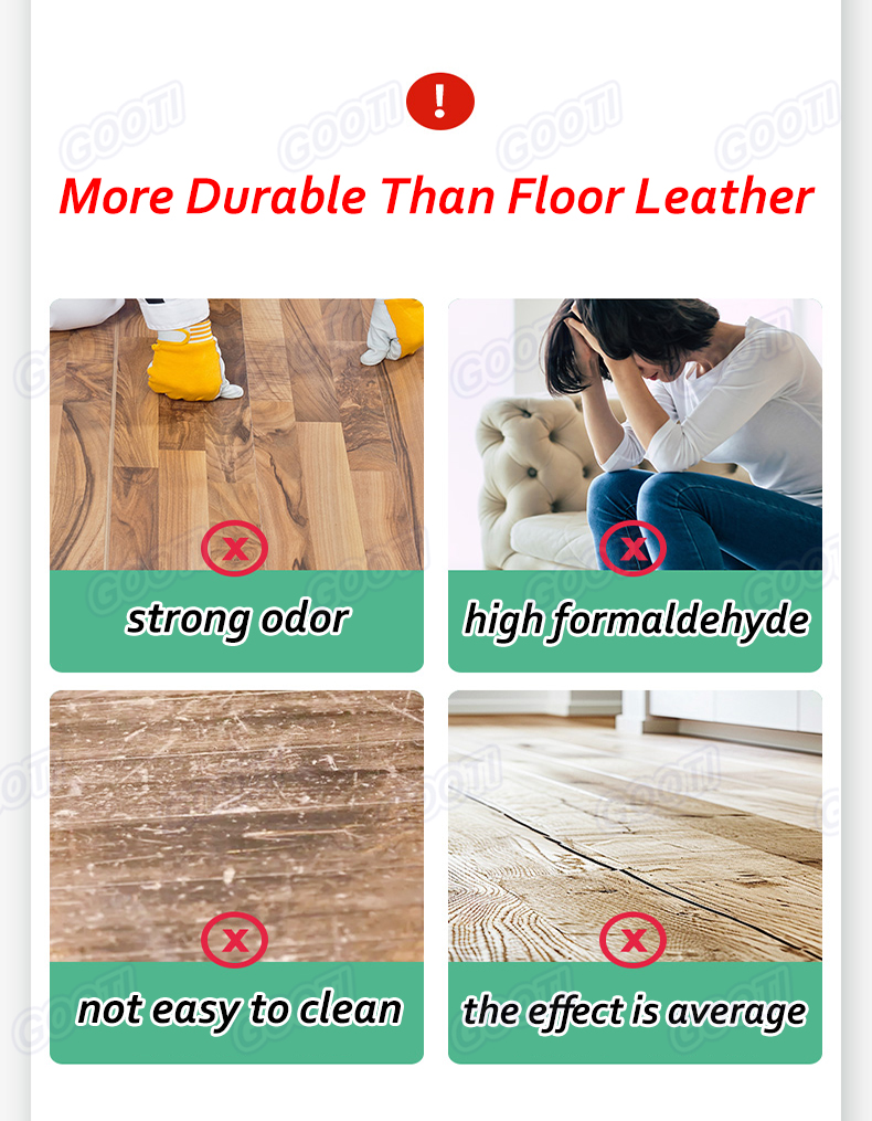 GOOTI Epoxy Colored Sand Self-Leveling Cement Floor Paint Imitating ...