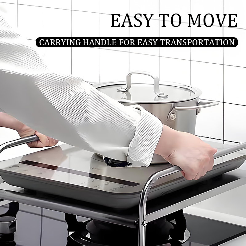 Ready stock】Stainless steel induction cooker bracket kitchen countertop ...
