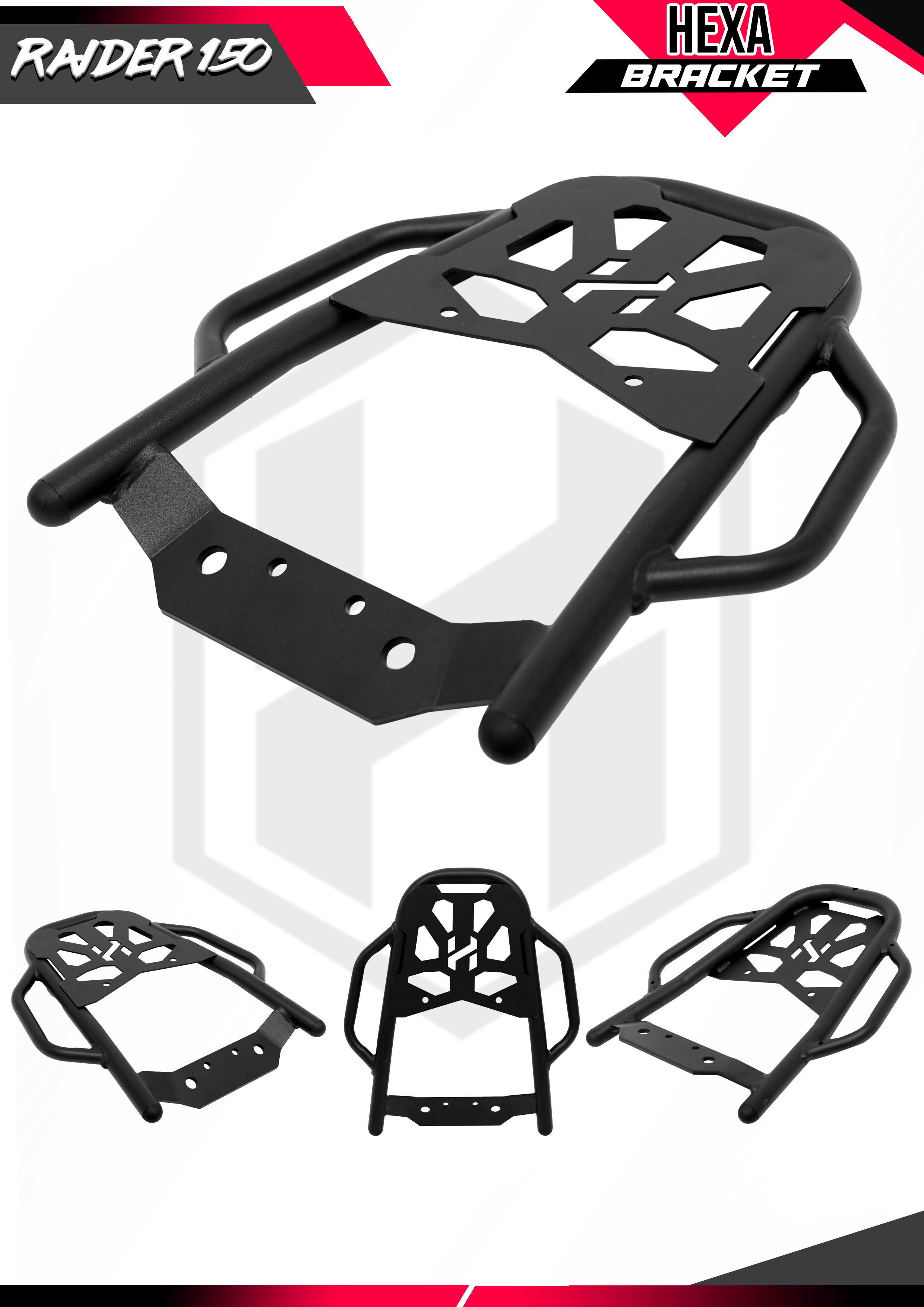 HEXA TAIL BRACKET CLICK 125/SPORTY/Nmax V2/SNIPER 155/RAIDER 150 For ...