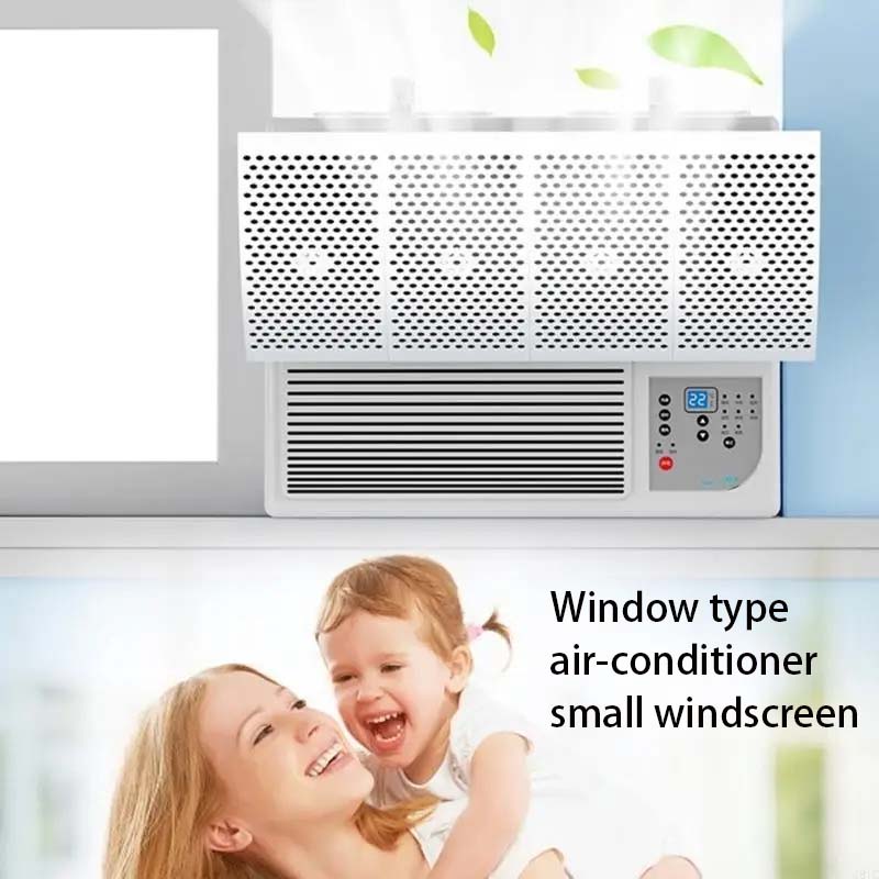 Universal Window Air Conditioner Windshield - Adjustable Wind Direction ...