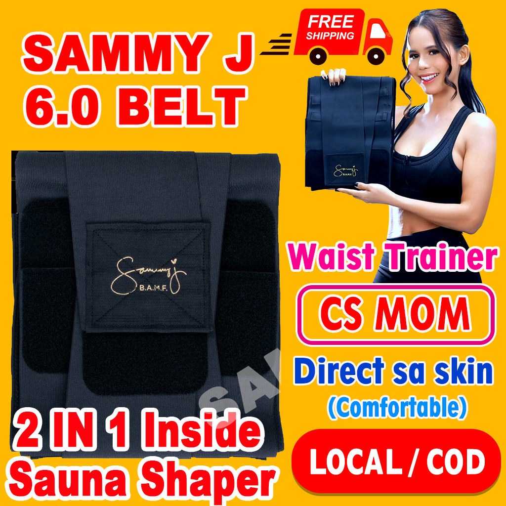 SAMMY J 6.0SLIM BELT ORIGINAL WAIST TRAINER WOMEN BODY SHAPER CS MOM ...
