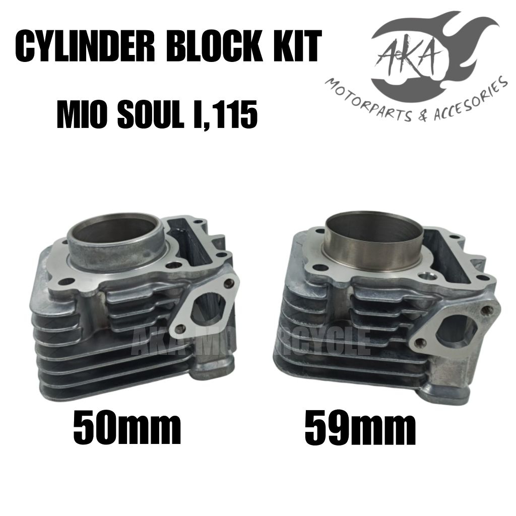 MRP-CYLINDER BLOCK KIT(8SET/1BOX) FOR MIO SOUL I,115 (50mm/59mm ...