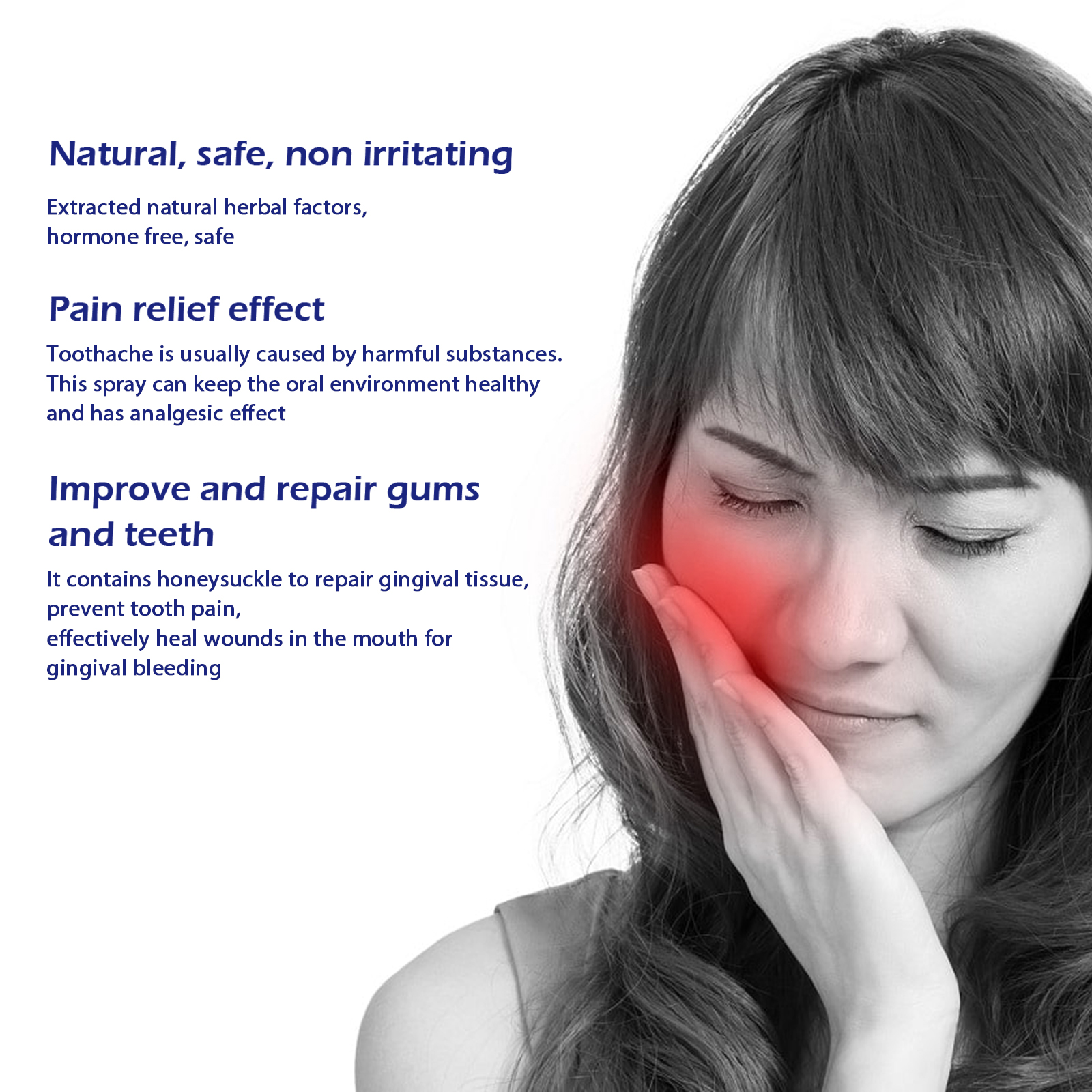 South Moon Toothache Relief Spray for Fast Pain Relief and Soothing ...