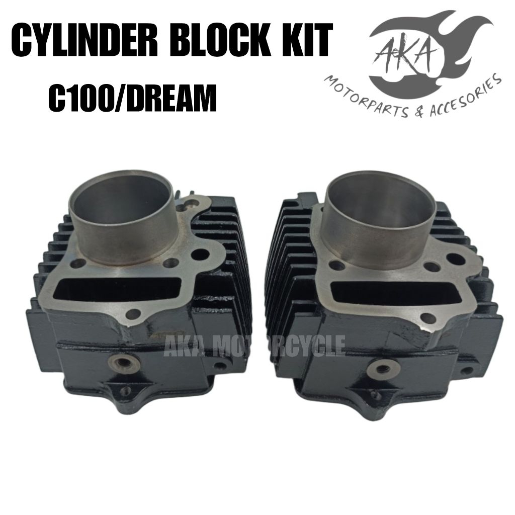 MRP CLYLINDER BLOCK SET FOR C100/DREAM (50MM/53MM) | Shopee Philippines