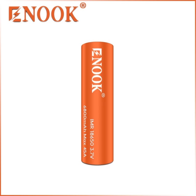 Original Enook 18650 6800mAh 45A 3.7v Rechargeable battery lithium ion ...