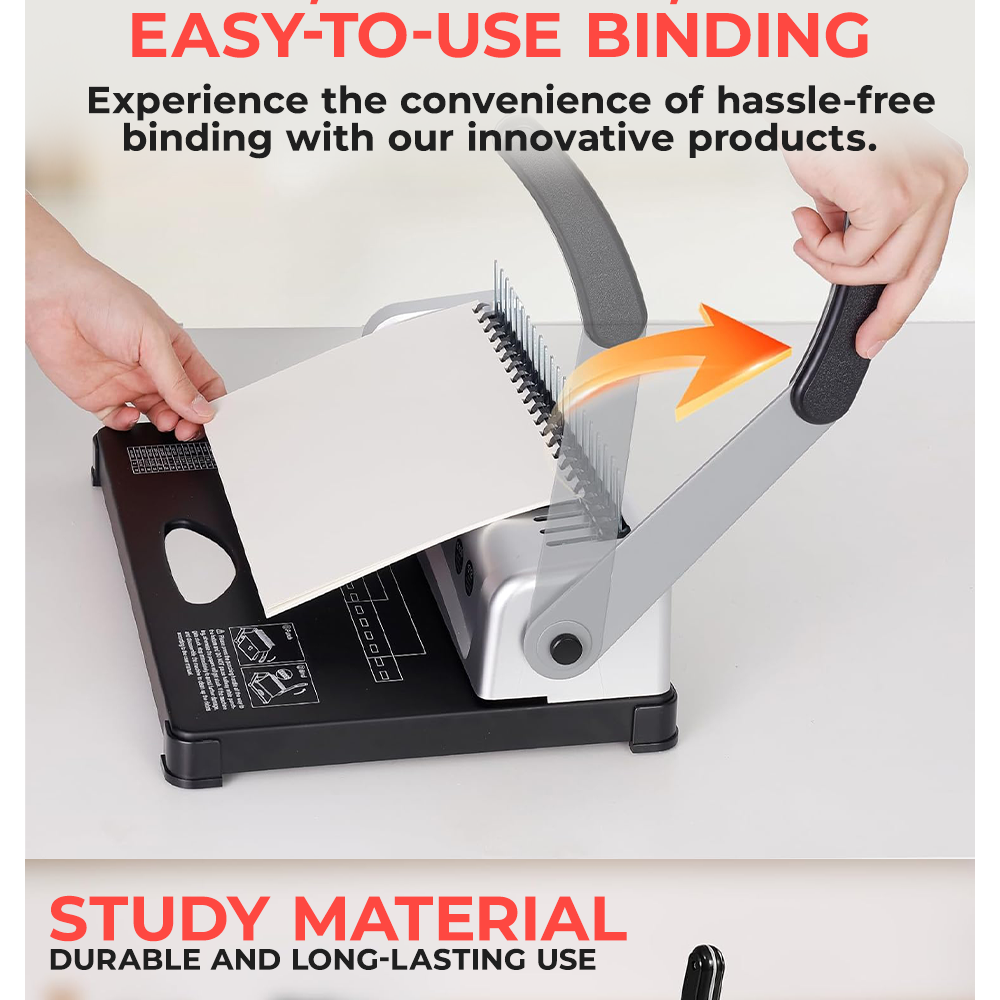 Comb Binding Machine STB12A A4 Size 21 Hole 12 Sheet Punch