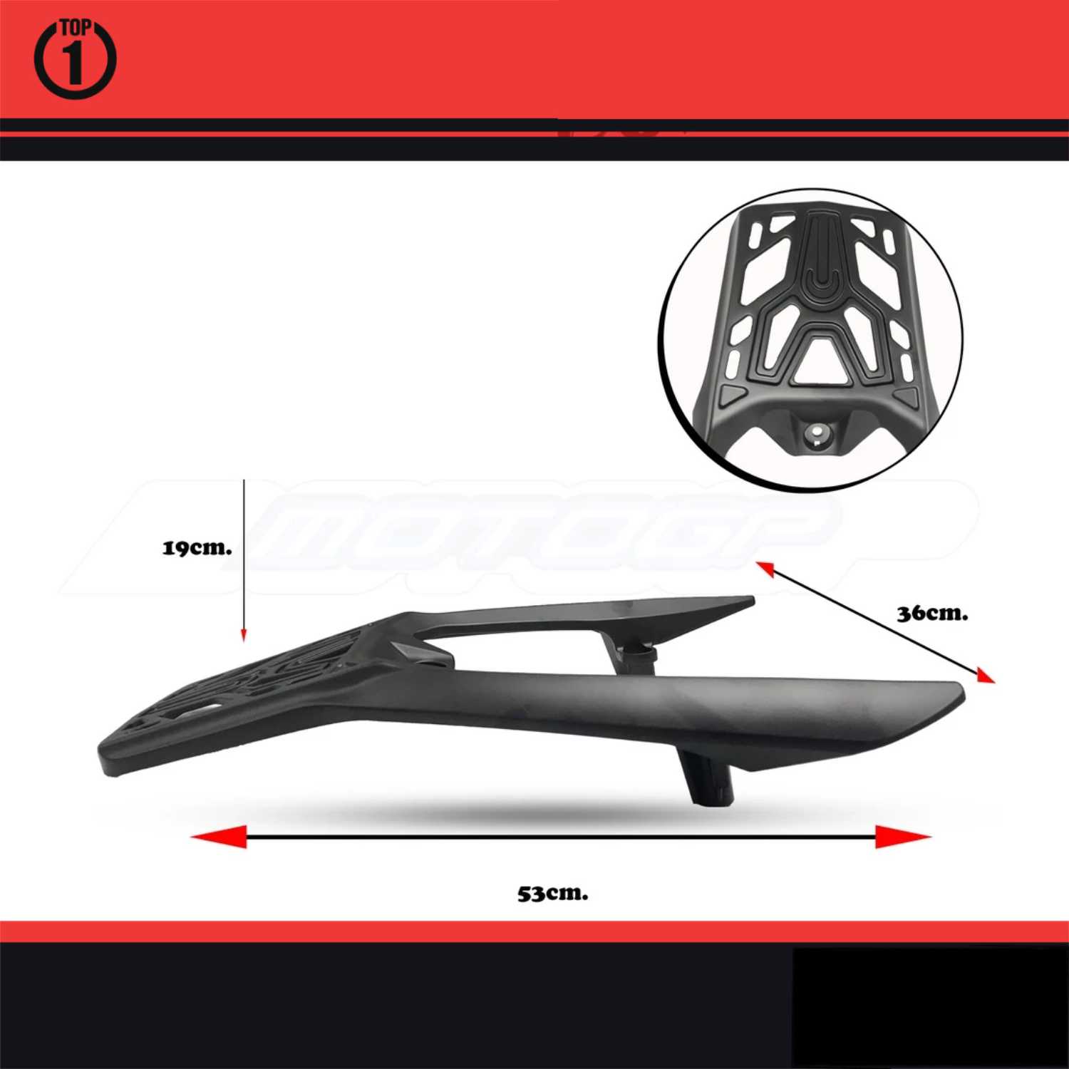 Honda Click v2 version 2 raven v5 Bracket Top Box Bracket Moto Box ...