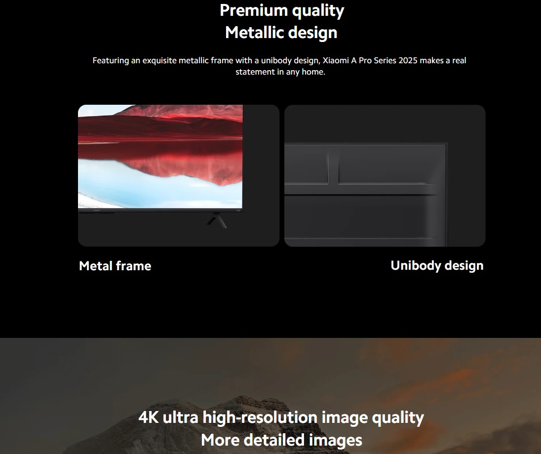 XIAOMI TV A PRO 2025 Full HD Smart Google TV Dolby Audio Premium ...