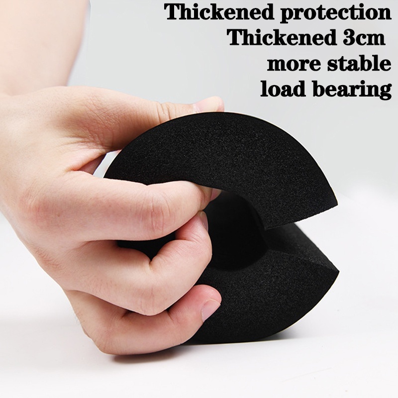 Barbell Pad Foam Sponge Padded Cover Gym WeightLifting Shoulder Back ...