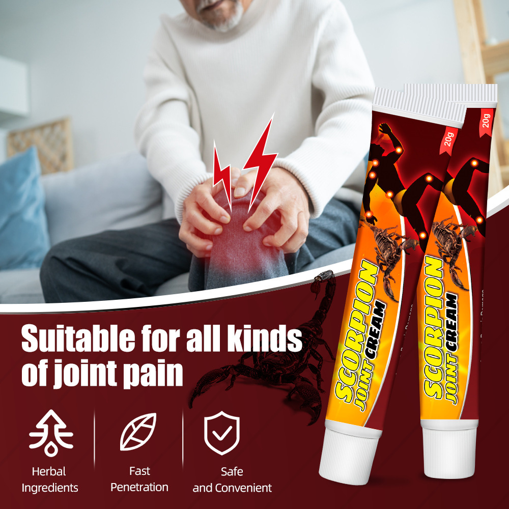 Scorpion joint cream Joint Bone Therapy Cream Knee Pain Toe Bone Pain