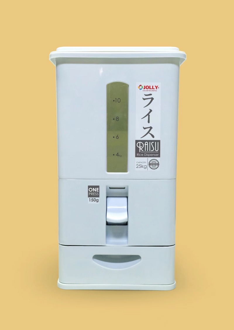 Jolly Plstic 187 good quality Raisu Rice Dispenser 25kg | Shopee ...