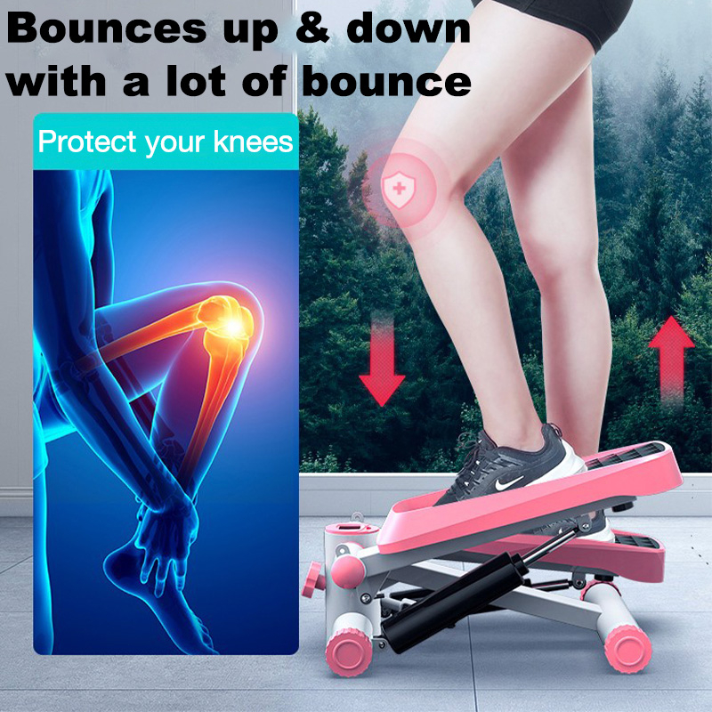 stepper exercise machine at home create good posture leg left and right