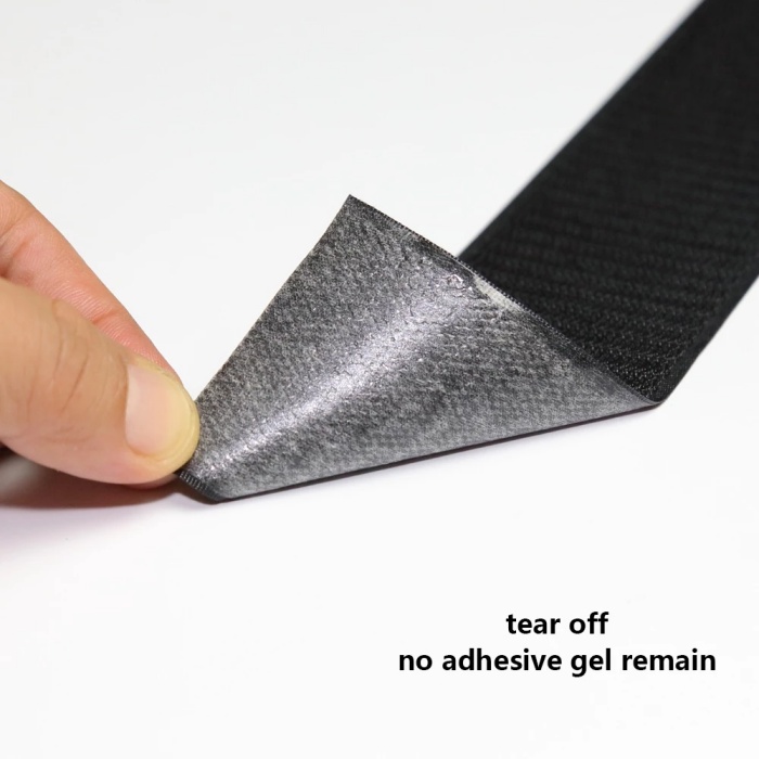 CLKE 3M X 11CM Double Sided Sticky Tape, Heavy Duty Self Adhesive Fastening Tape For Couch Cushions & Carpets, With 4 Triangle Rug Grippers Anti Slip Pads - View #3