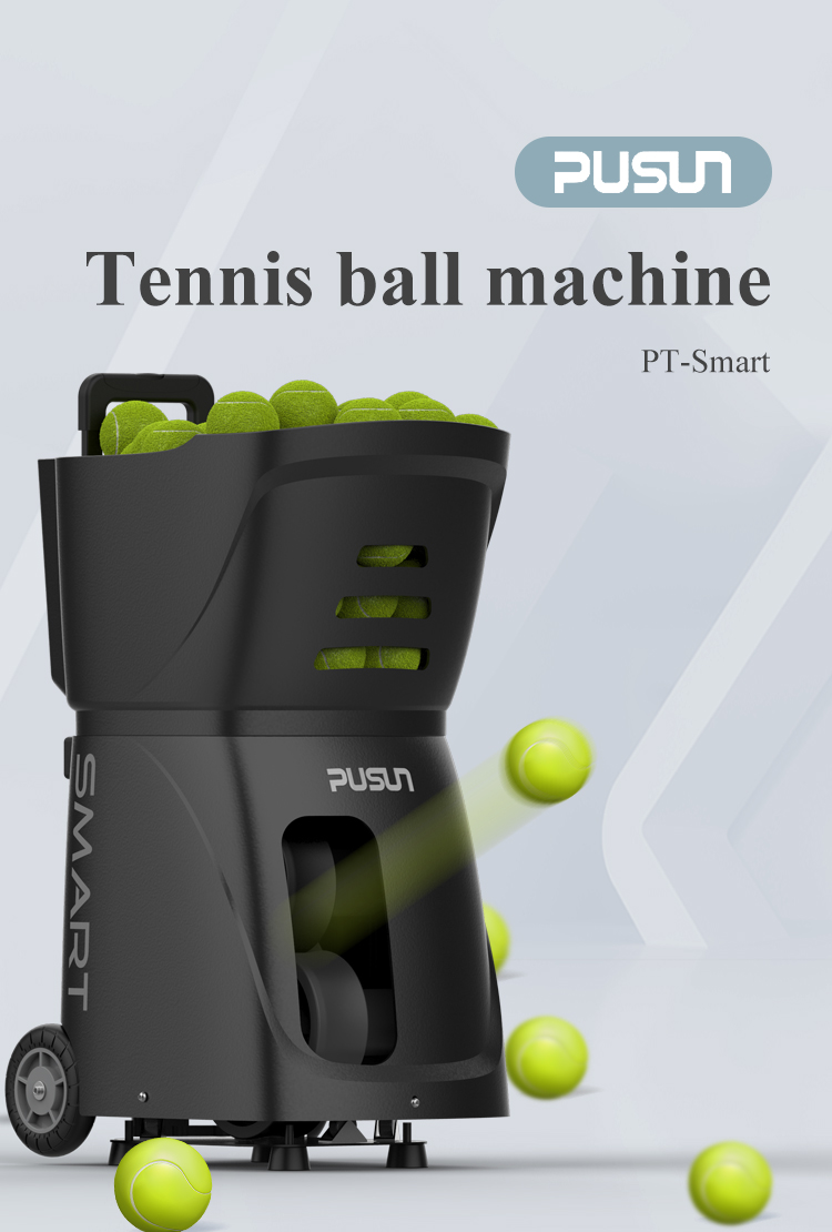 【New arrivals】Pusun PT-Smart Portable Intelligent Automatic Tennis Ball ...
