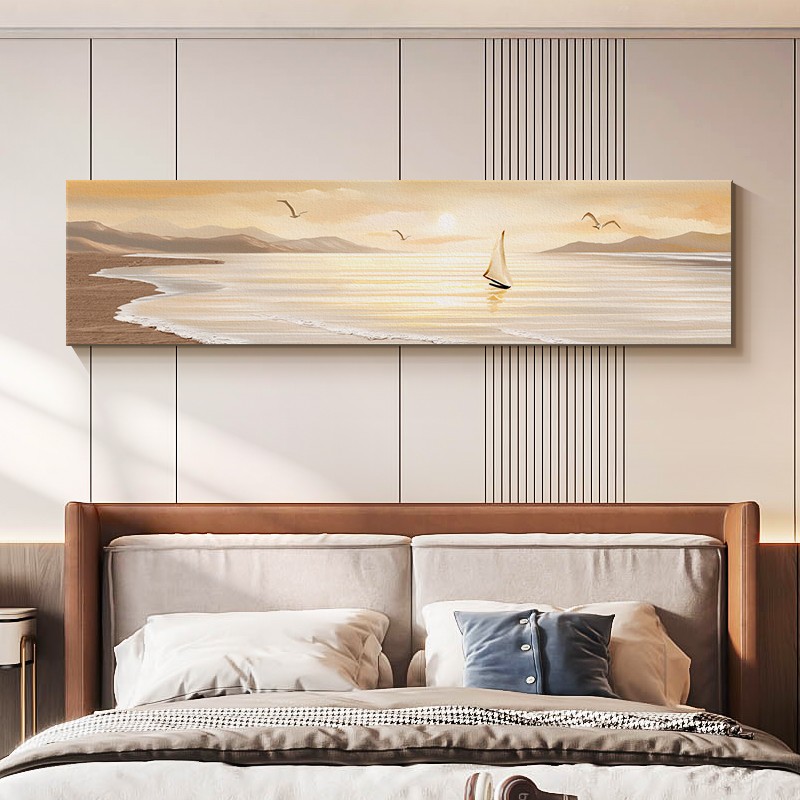 Horizontal mural decorative painting living room mural decoration ...