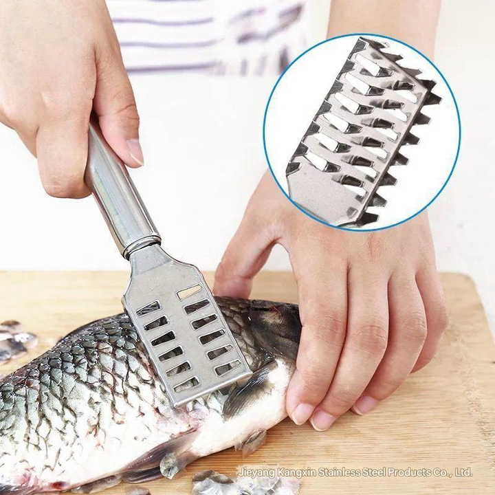 304 Stainless steel fish scale cleaner fish scale remover descaler ...