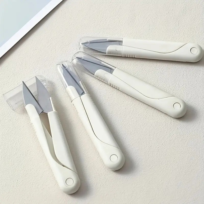 Stainless Steel Home Safety Spring Scissors Suture Scissors Portable U ...
