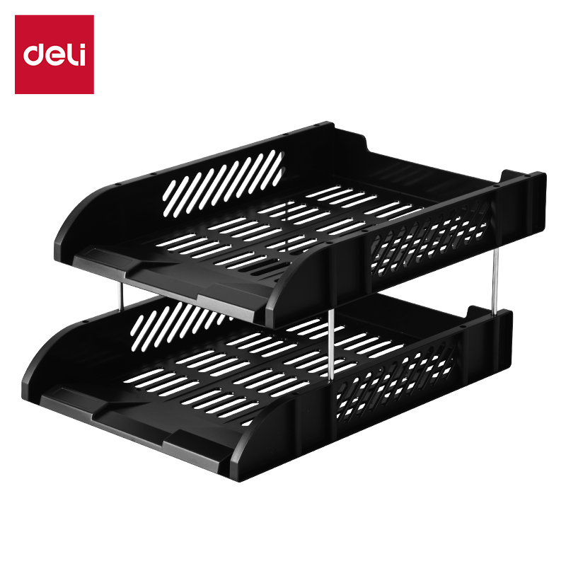 Deli E9216 Double Layer File Holder | Shopee Philippines