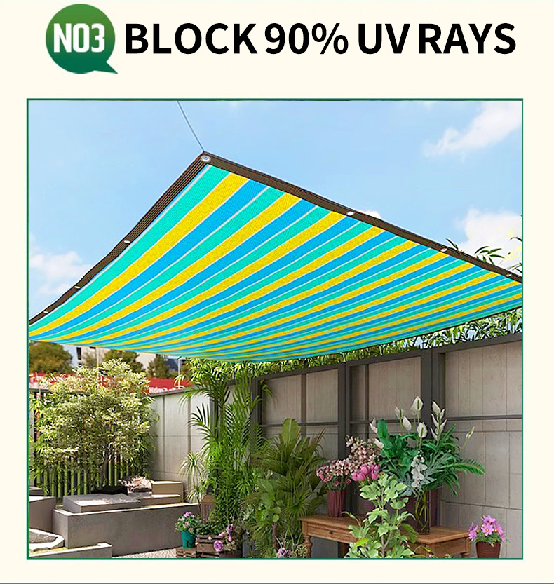Sunscreen netting UV protection 98% shade sunscreen netting outdoor ...