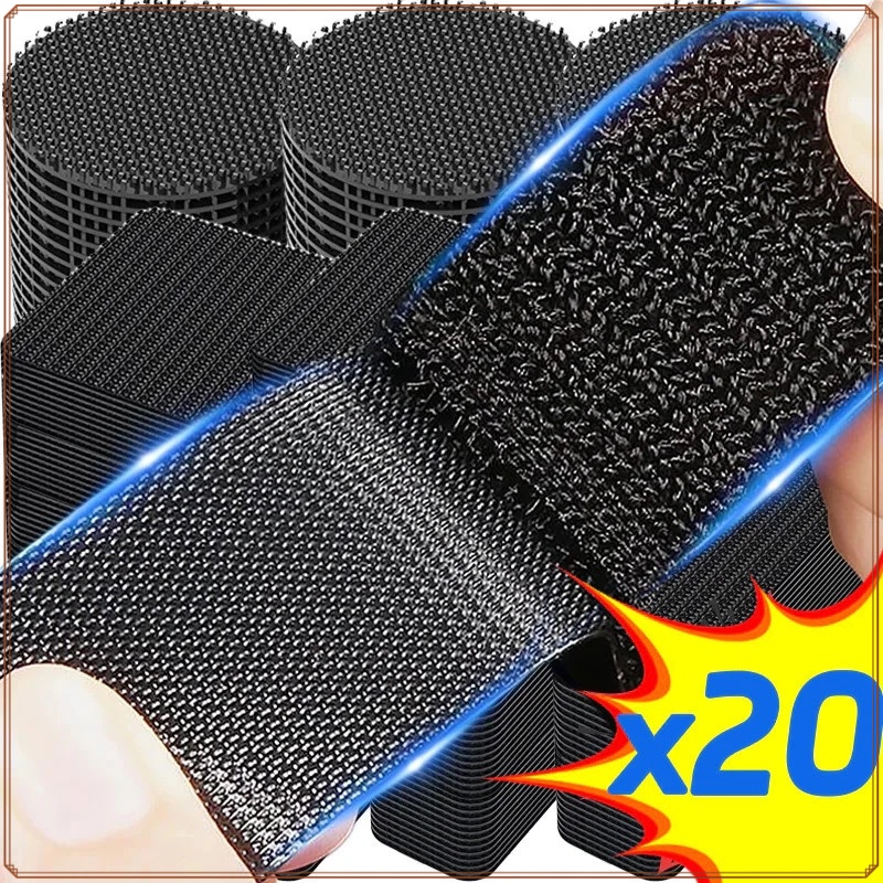 MOTEX 5/10/20pcs Car Strong Adhesive Fixing Stickers/Invisible Non-slip ...