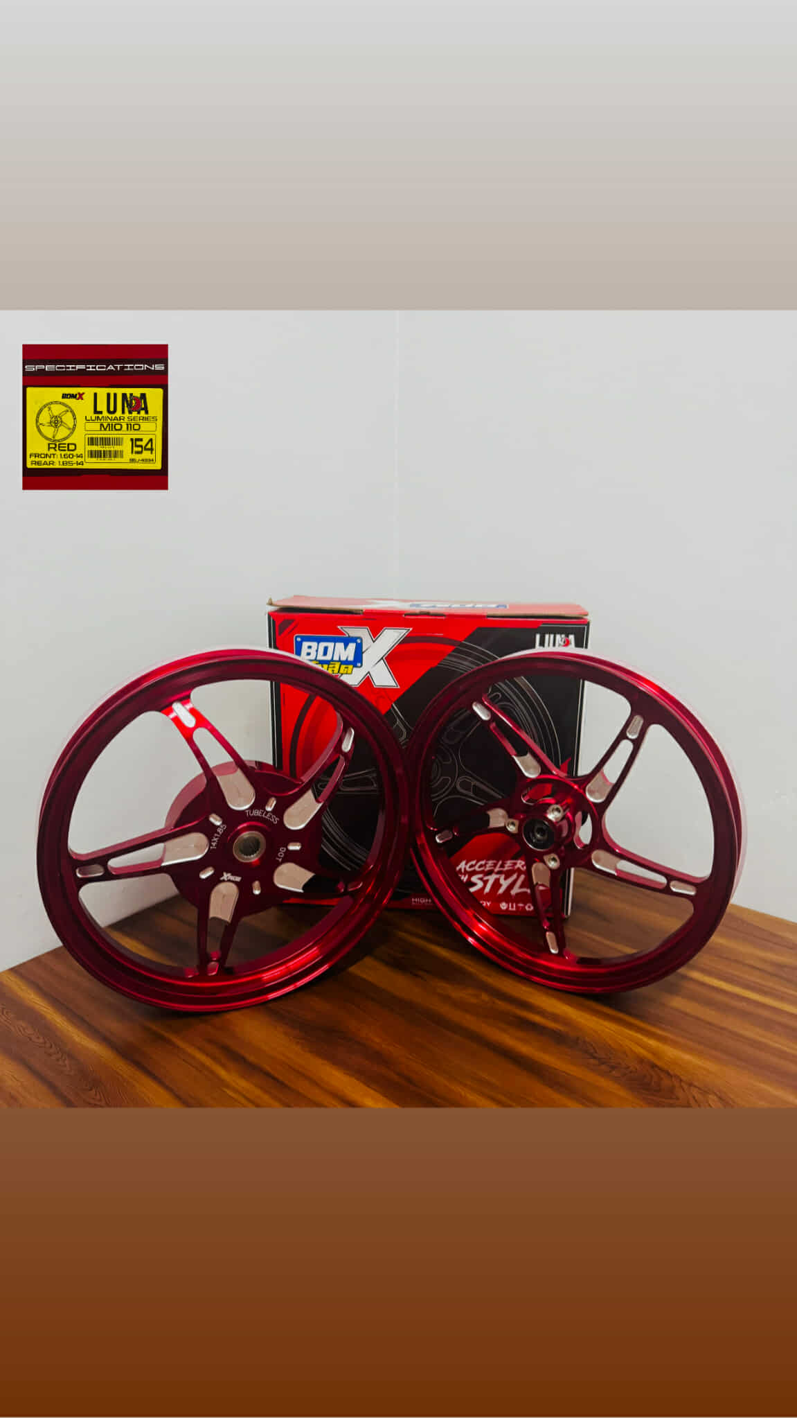 BOM X MAGS FOR LUNA MIO 110 (MIO SPORTY) | Shopee Philippines