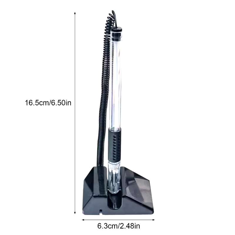 Reception Counter Pen Desktop Pen Black Ink Pen for Desk Secure Pen ...