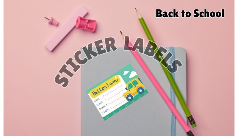 notebook Label Sticker / School Supplies Label sticker | Shopee Philippines