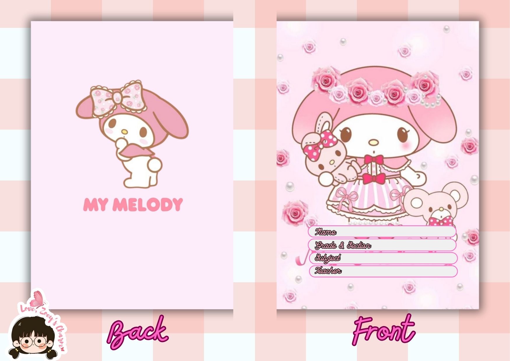 MY MELODY A5 NOTEBOOK STAPLED WRITING AND COMPOSITION | Shopee Philippines