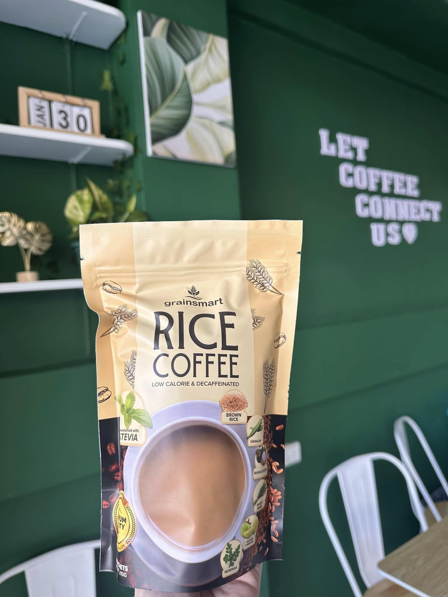 GrainSmart Original Brown Rice Slimming Coffee Caffeine-Free Energy ...