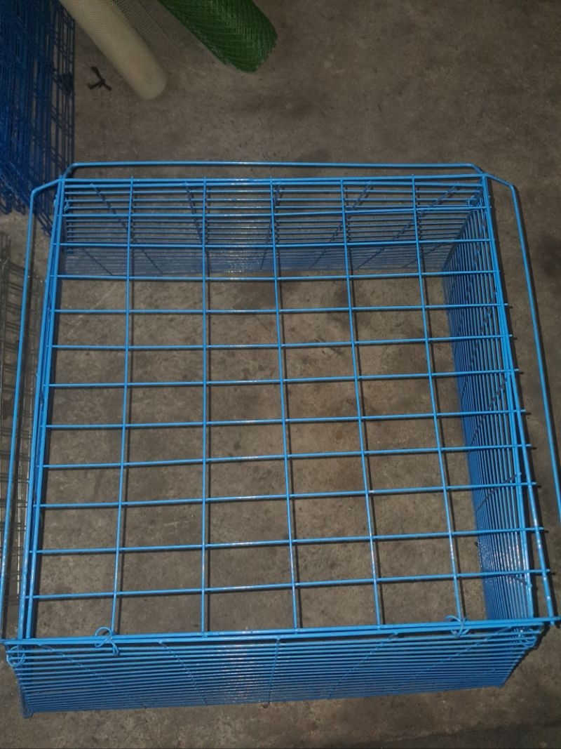 SCRATCH PEN Light Blue chicken cage | Shopee Philippines