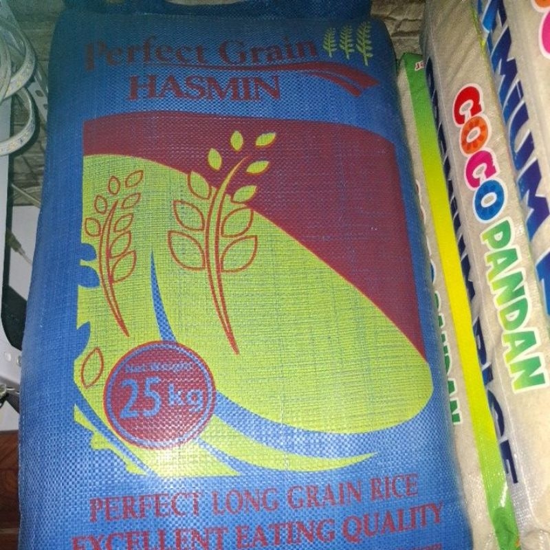 Perfect Grain Hasmin Rice 25 kilo imported. Kanin palang Ulam na sa ...