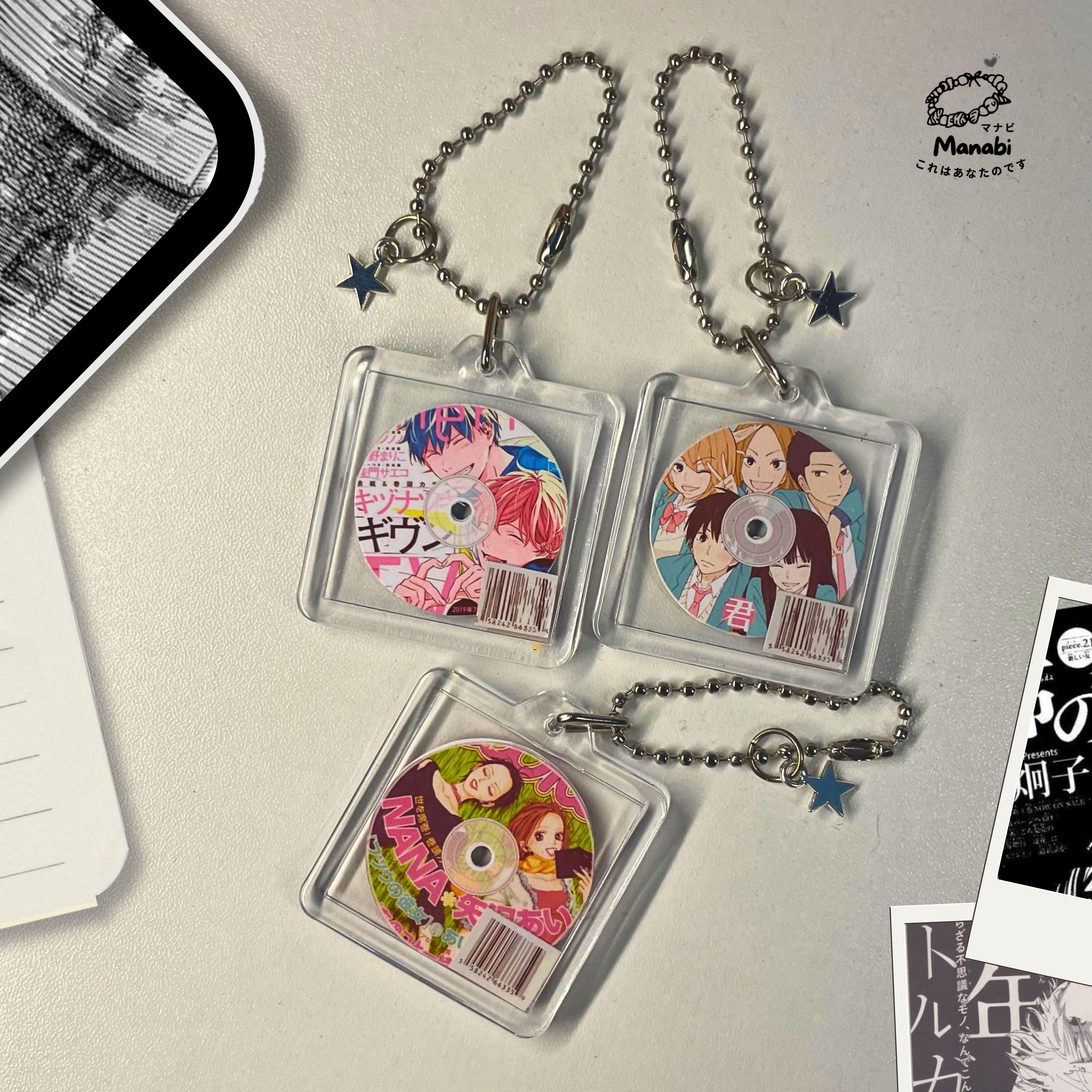 Mini CD Keychain (Anime) I Custom Photo Insert CD ♡ Manabi_ph | Shopee ...