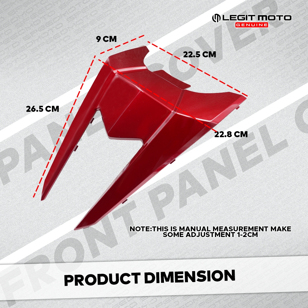 LEGITMOTO HONDA CLICK V3 FRONT PANEL COVER FRONT TOP COWLING COVER FOR ...