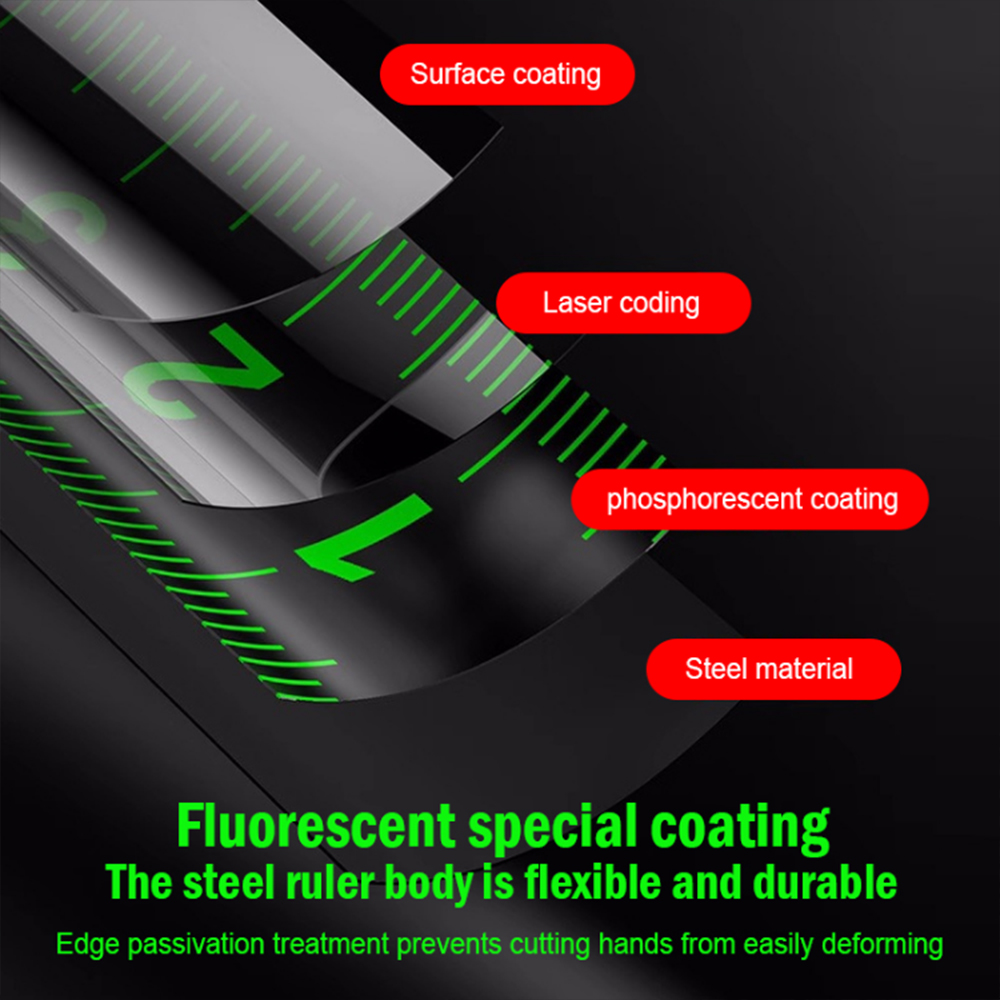 Self -locking Fluorescent Steel Roll High -precision Laser Metro ...