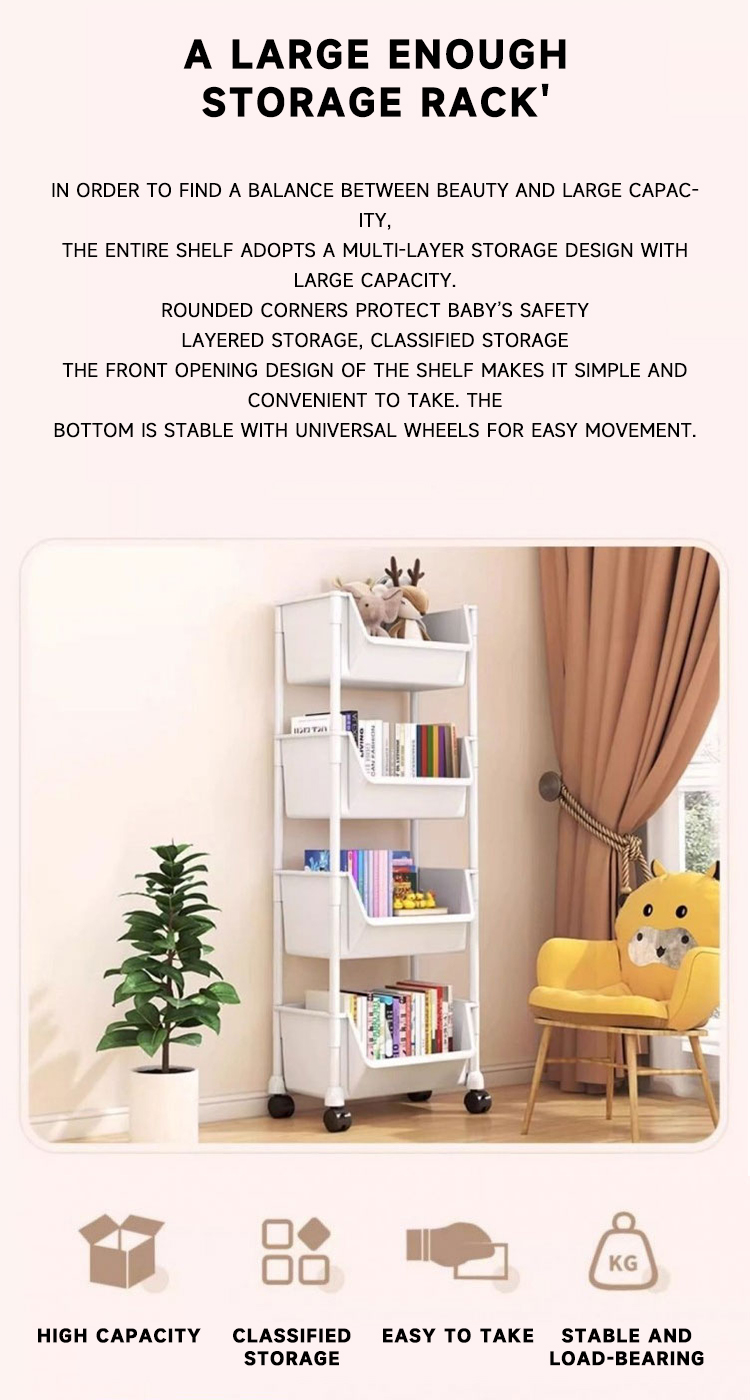 OMXE-Organizer Rack Trolley Cart Organizer Shelf Table Organizer ...