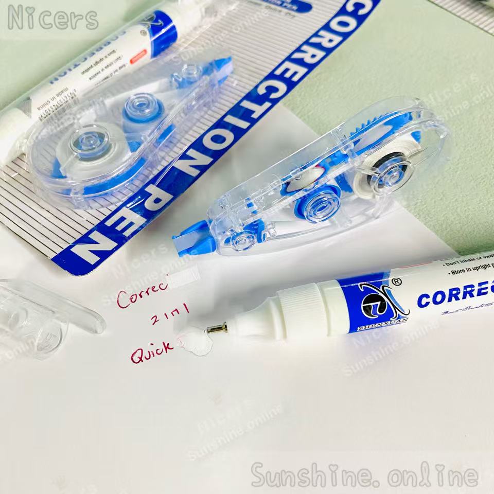 Correction set 2in1 with Correction Pen and Correction Tape ...