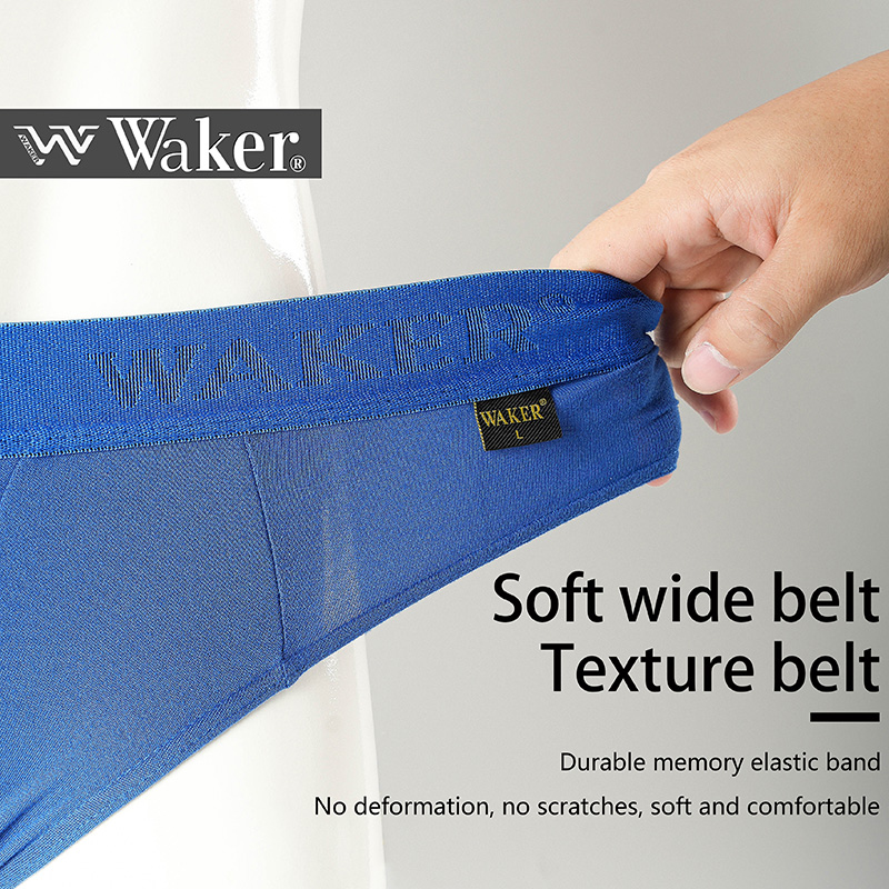 ⭐WAKER COD Brief For Men Makapal Bref For Man 3/6/12Pcs Cotton-Spandex ...