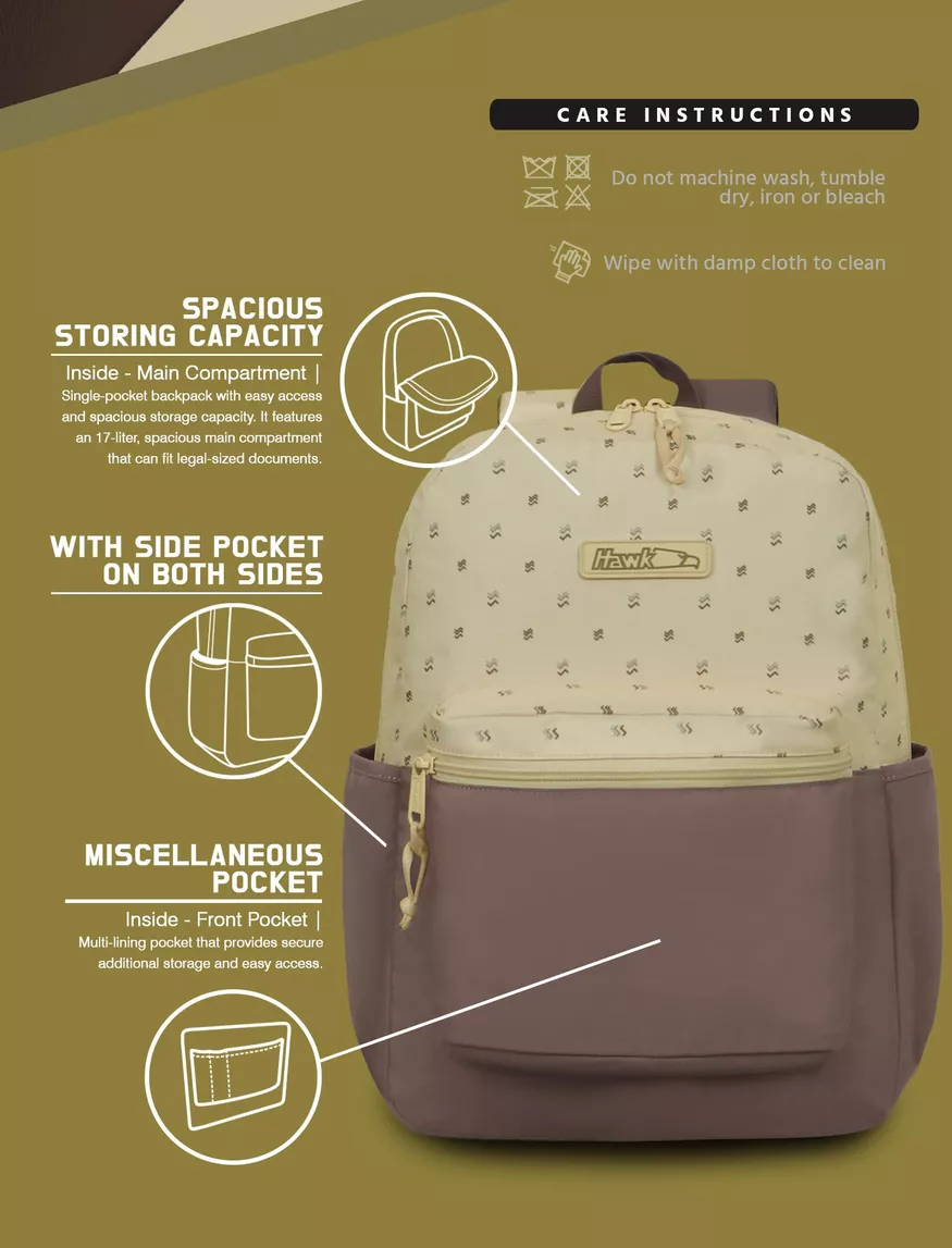 [HOT SALE] Hawk 5959 Backpack with Side Pocket | Shopee Philippines