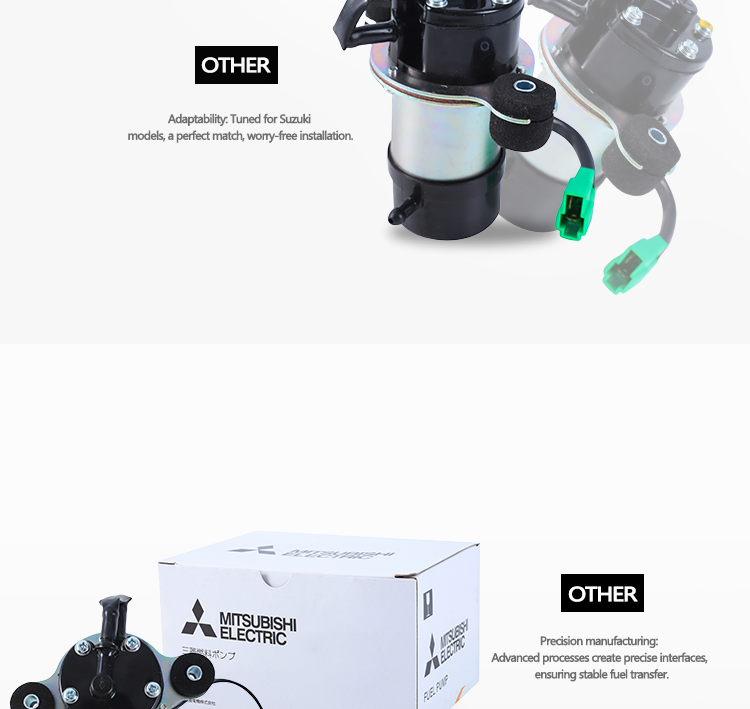 MITSUBISHI F6A Fuel Pump Multicab (UC-V6B) 12 V For suzuki F5A F10A ...