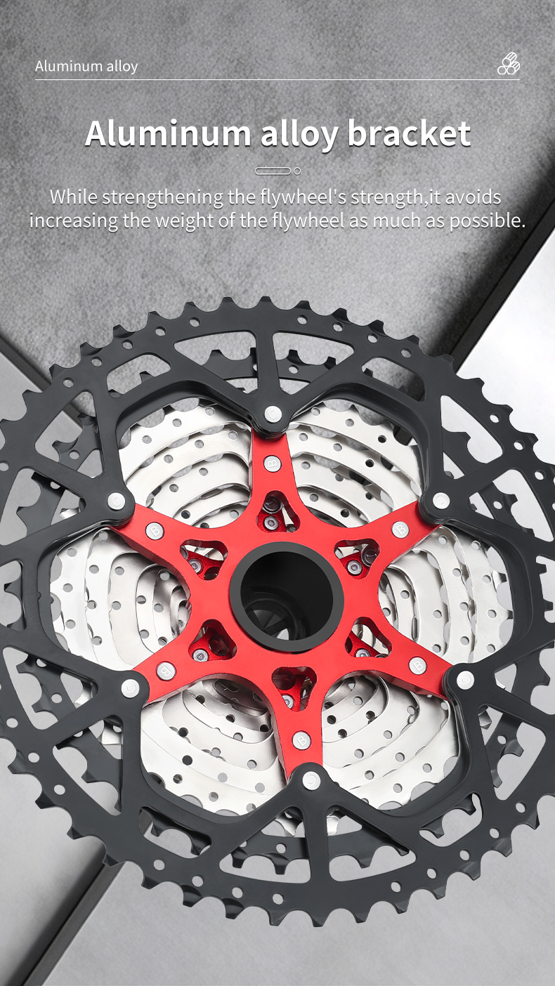 Cassette Vélo 10 Vitesses 11-42T - Compatible Shimano HG - Pour VTT Et Vélo De Route - Acier