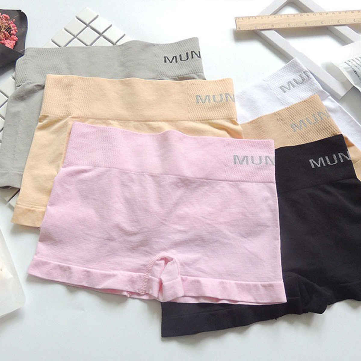 Pantalones Moldeadores Dim Mujer – Microfibra Sin Costuras, Efecto Reductor, Color Negro Talla M